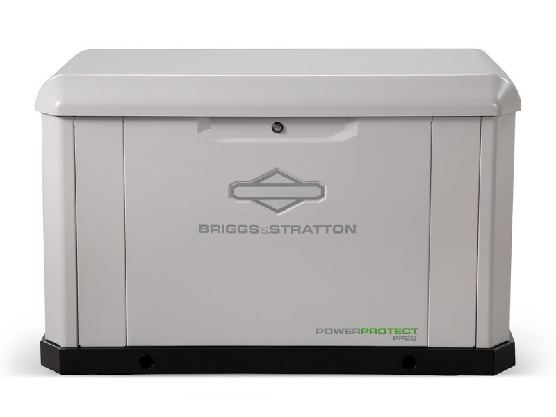 Briggs & Stratton 040806 PP26 PowerProtect Vanguard Engine 26kW Home Standby Generator Front